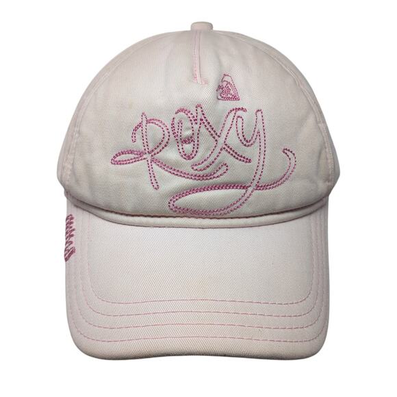 Roxy Snapback Hat Pink One Size Adjustable Embroidered Casual Outdoor - Picture 1 of 9